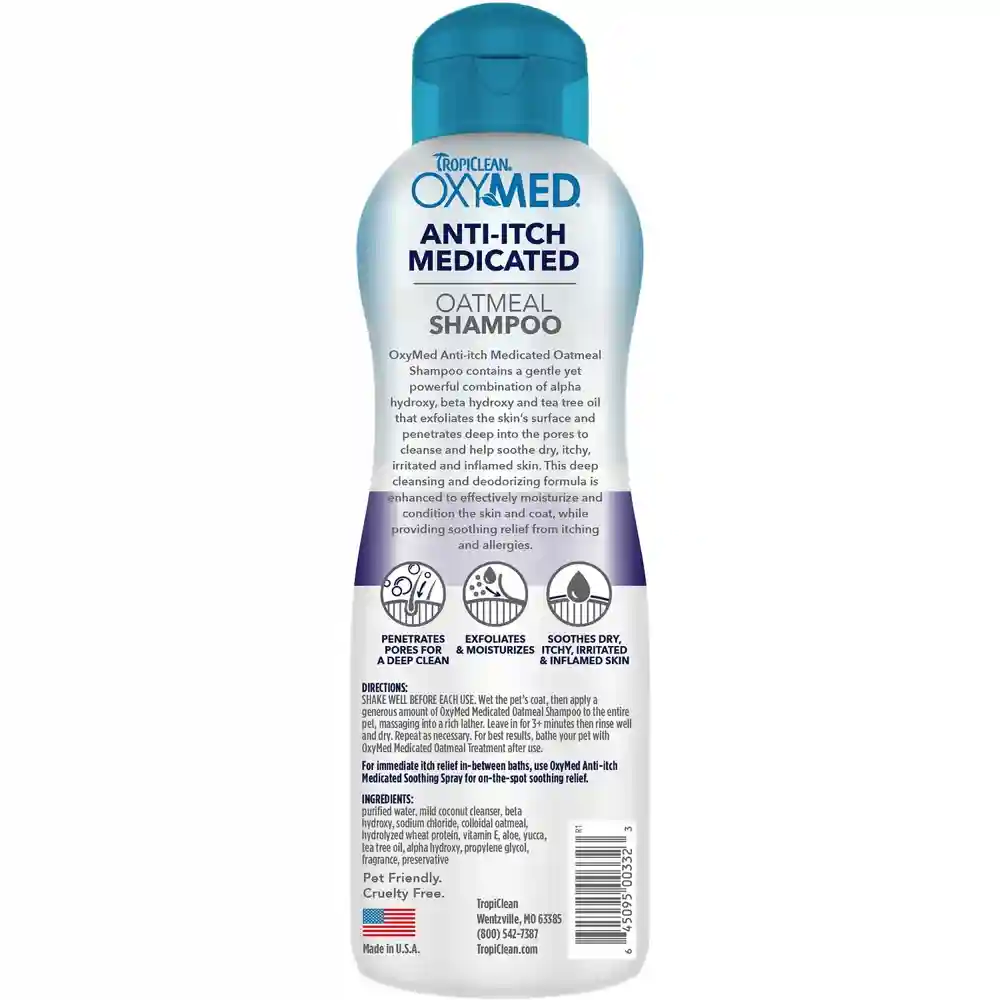 OxyMed Oatmeal Shampoo, 20oz
