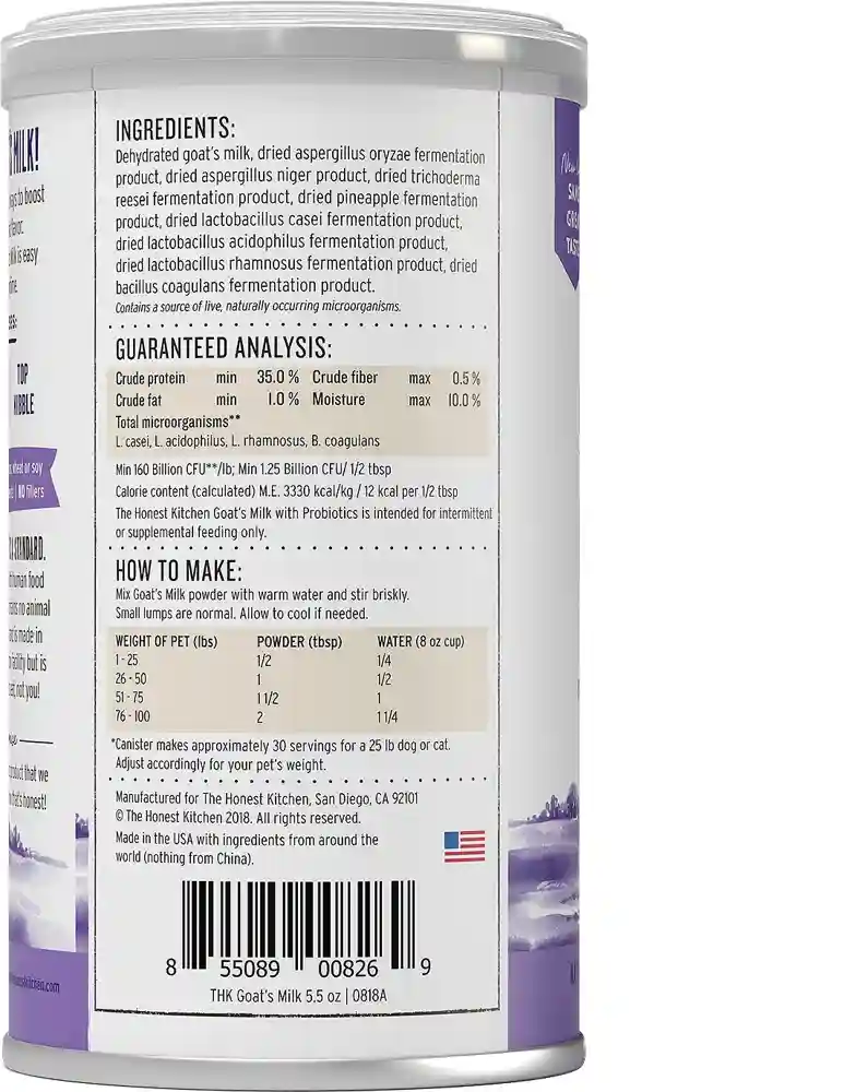 Hk Dc Instant Goat Milk 5.2z