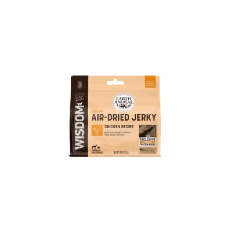 Earth Animal Wisdom Jerky Chicken 4 Oz