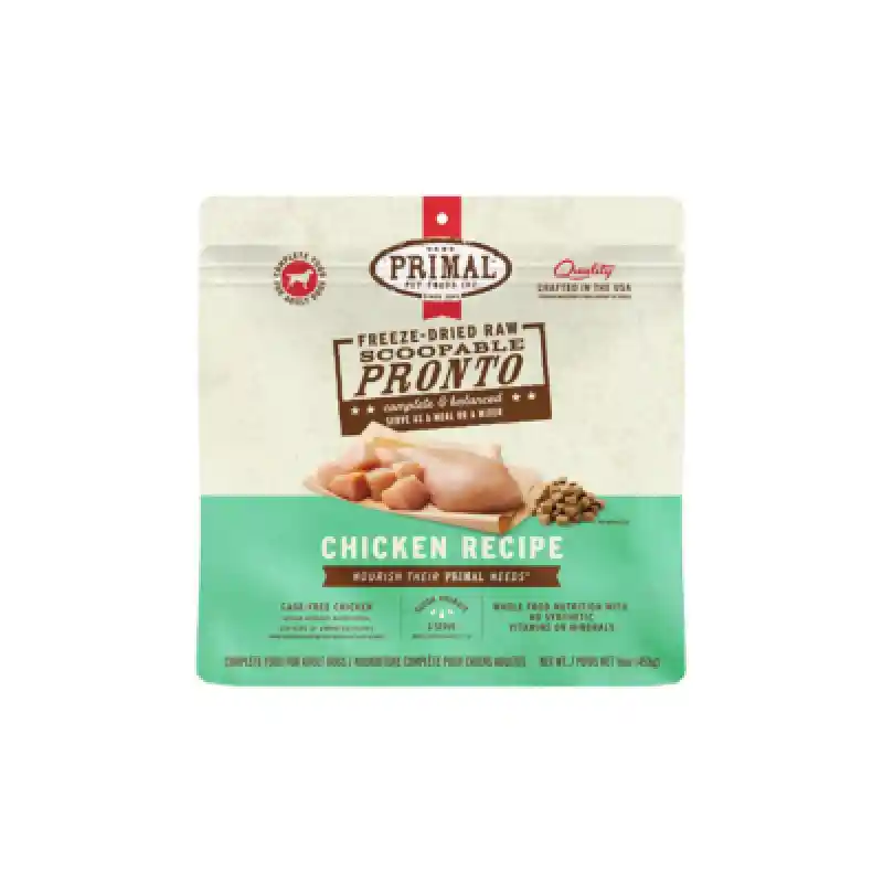 Primal Dog Pronto Raw FD Chicken 16oz