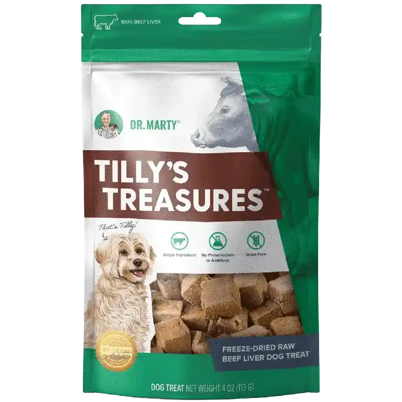 Tilly's Treasures - Beef Liver Dog - 4oz