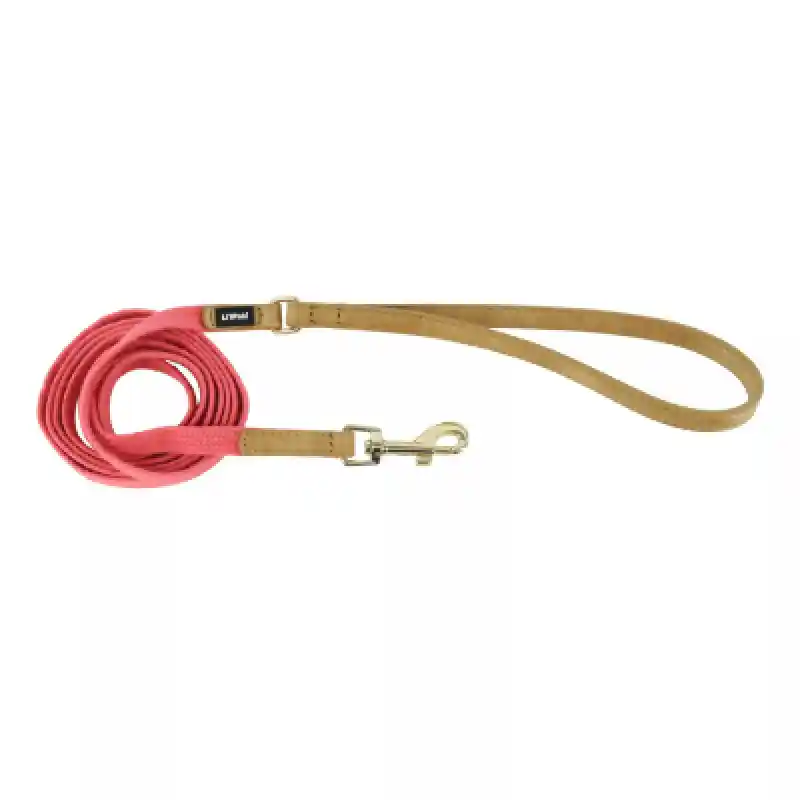 Li'l Pals Woven Leash With Tassel, Pink, Petite -