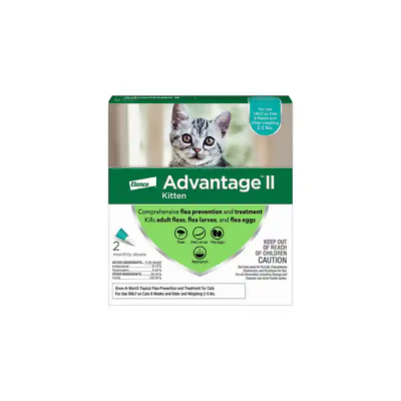 Advantage II Kitten 2pk 2-5lb