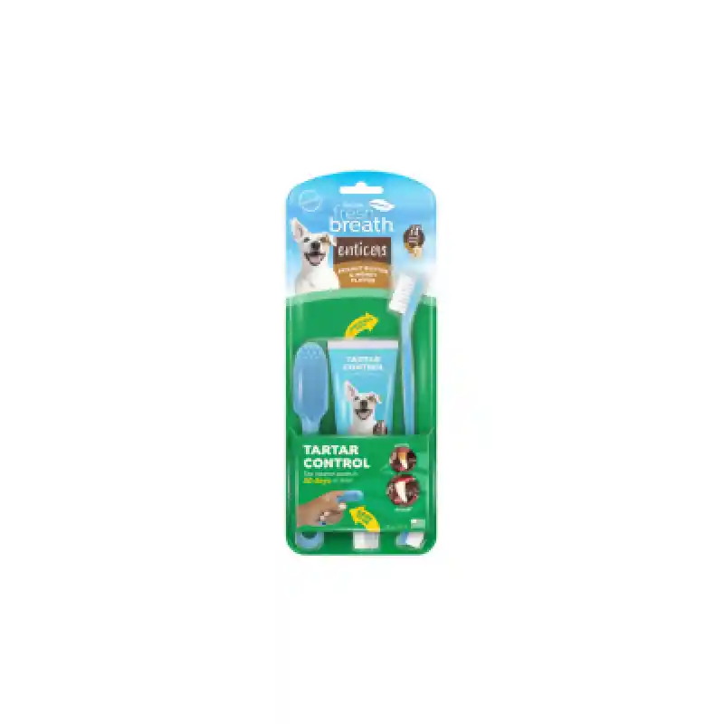 Tropiclean Enticers Kit Peanut Butter & Honey 2oz