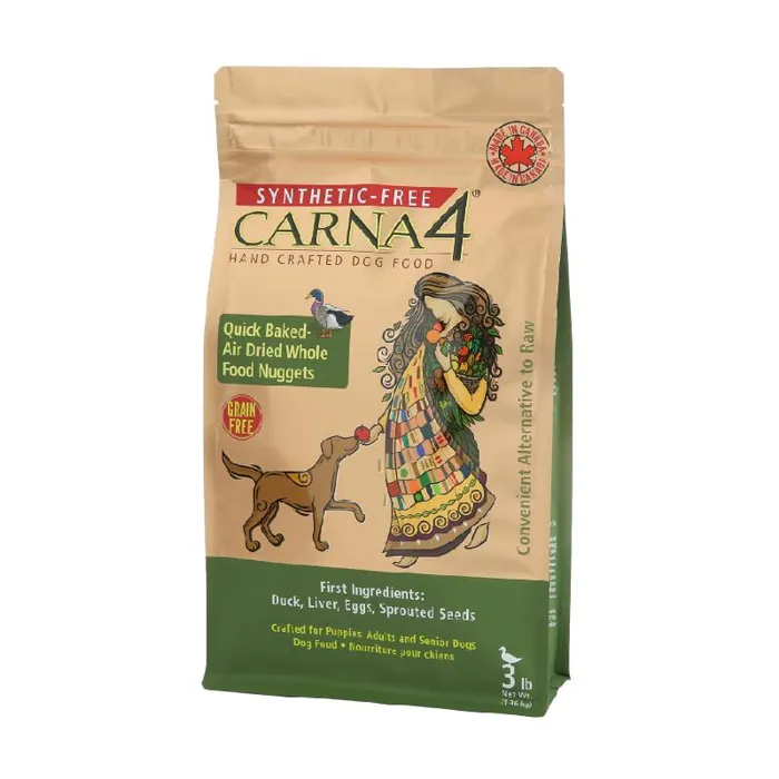 Carna4 Quick Baked Air Dried Whole Food Duck Recipe 3-lb