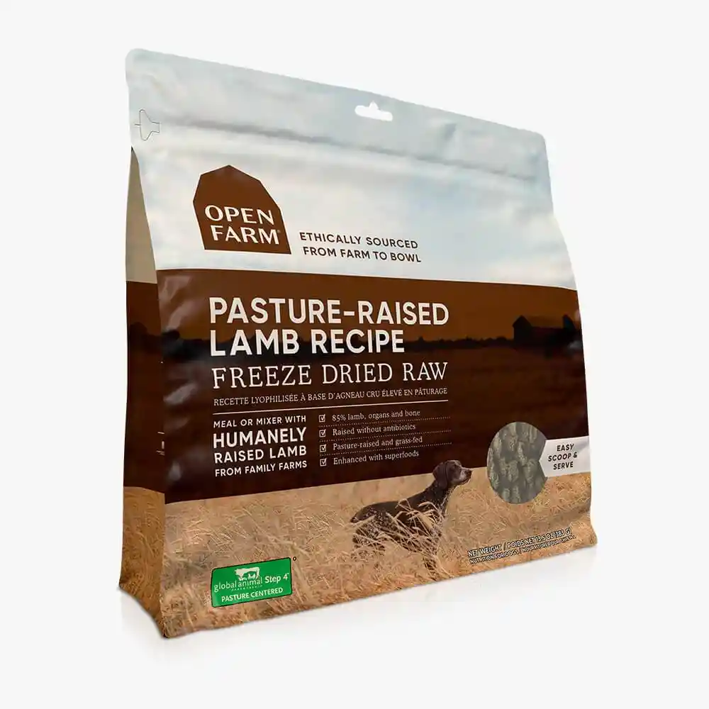 Pasture Raised Lamb Recipe Fd Raw Dog Food 13.5-oz