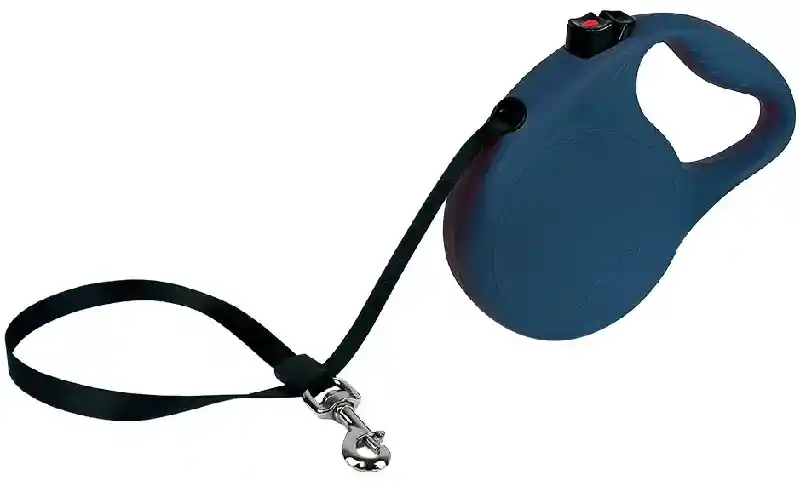 Kong Retract Lg Blue Leash