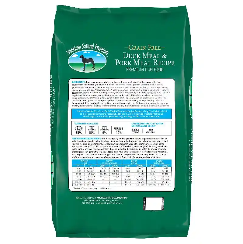 ANP GF Duck/Pork 12 lb