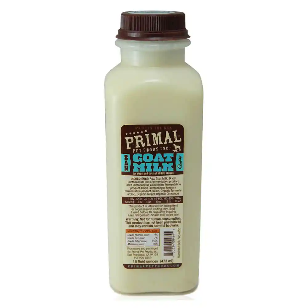 Raw Goats Milk 1 Pt Primal