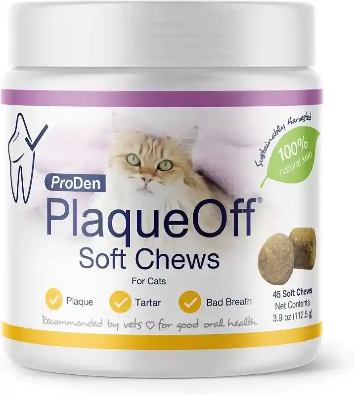 PlaqueOff Cat Soft Chews, 45ct