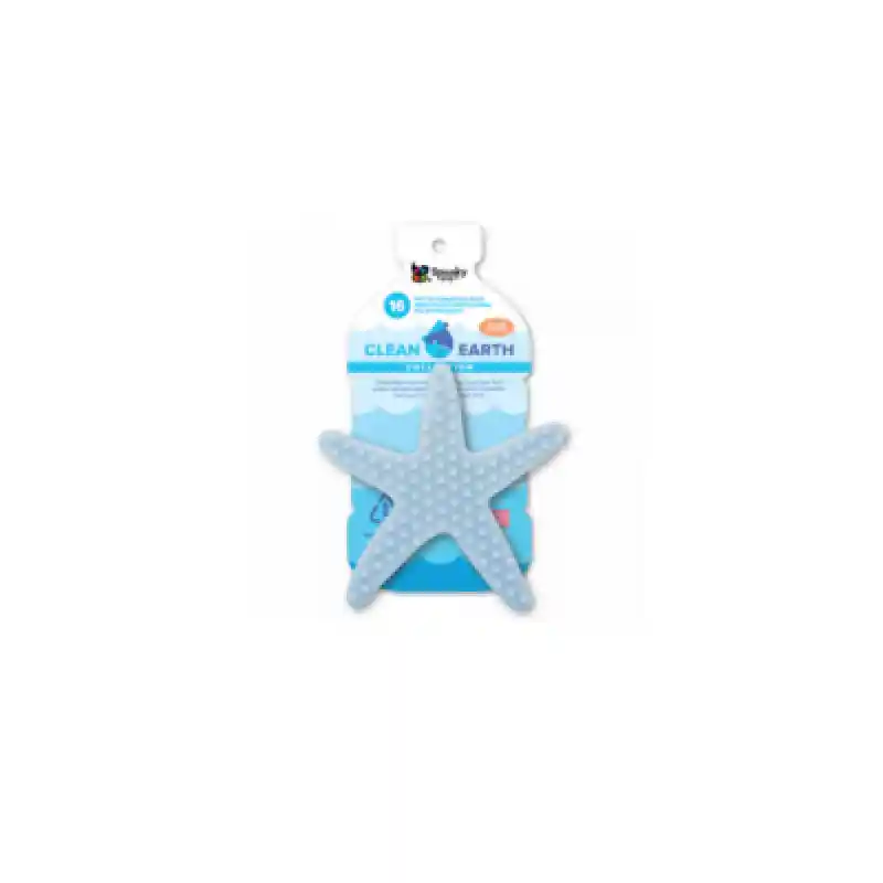 Clean Earth Starfish Chew Toy