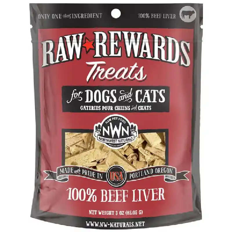 NWN Beef Liver Treats FD 3oz