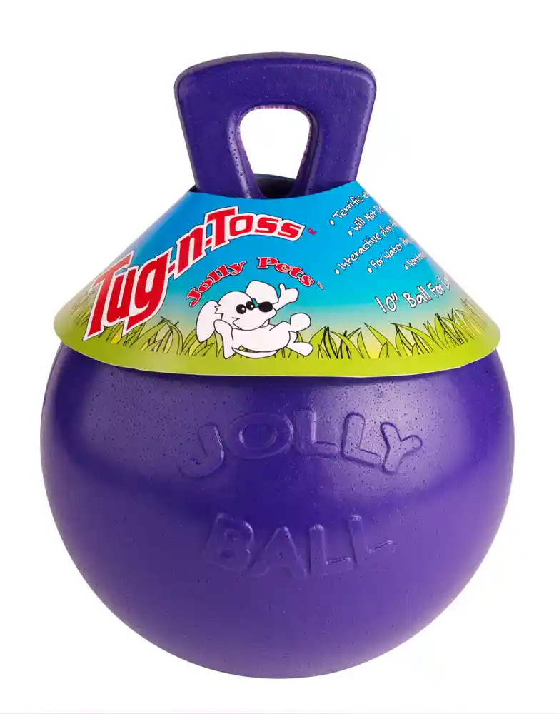 Tug N Toss Purple 8in