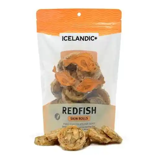 Icelandic Redfish Skin Rolls 3-oz