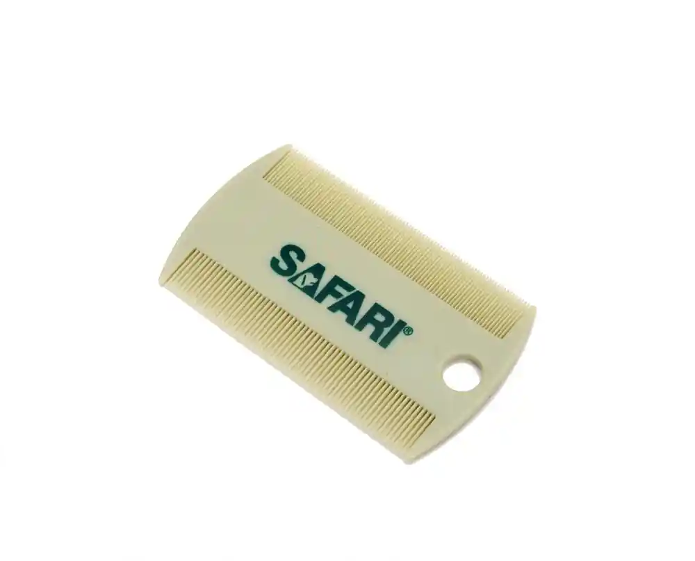 Cat Dbl Row Flea Comb Plastic