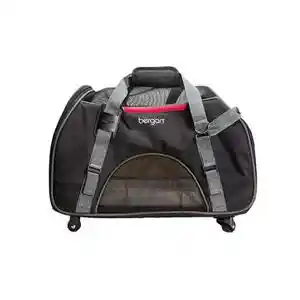 Wheeled Comfort Carrier - Black And Grey