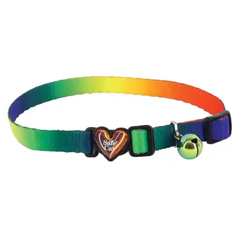 SAFE CAT SafeCat Heartbreaker Adj Bckl Collar by Coastal Pet Products