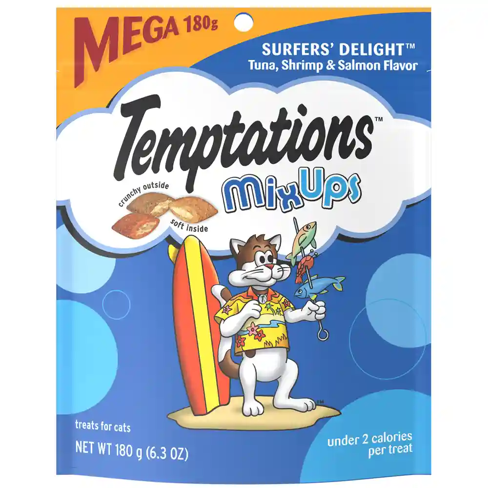 Temptations Surfers Delight Cat Treat 6.35 Oz