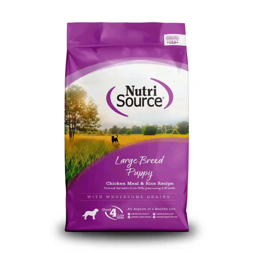Large Breed Chicken & Rice Puppy, 26lb
