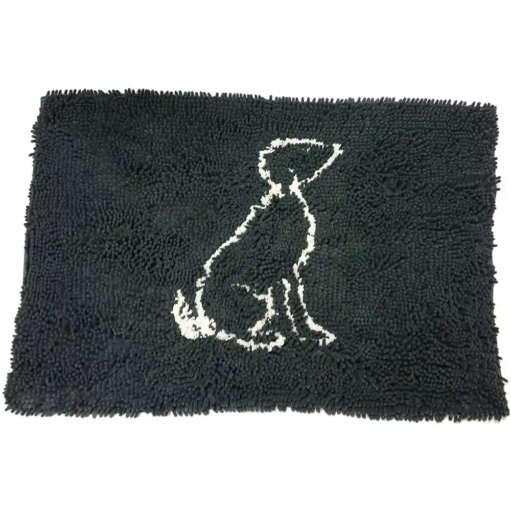 Clean Paws Mat Grey 35x24