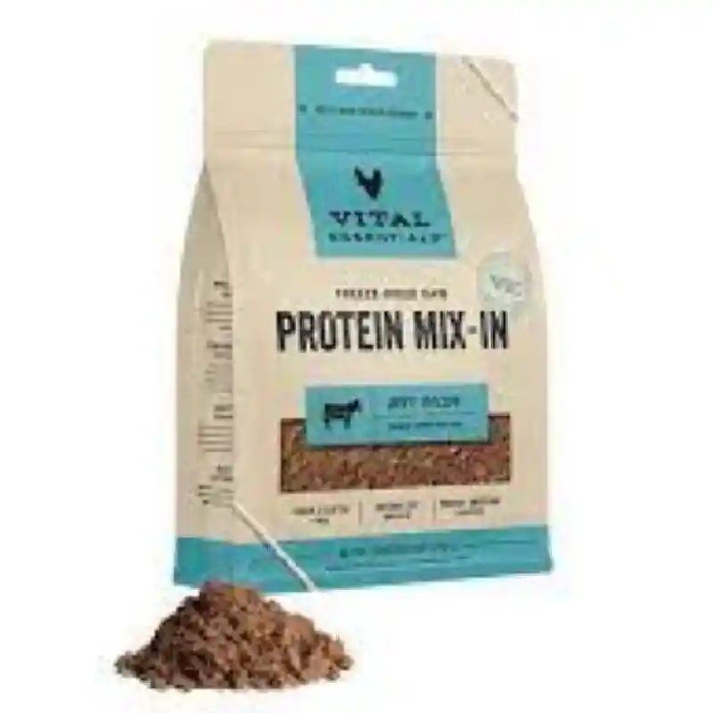 Freeze-dried Raw Protein Mix-in Beef Recipe Ground Topper For Dogs - 6oz