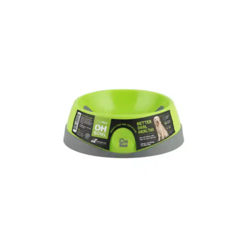 Lickimat Oh Bowl Medium Green