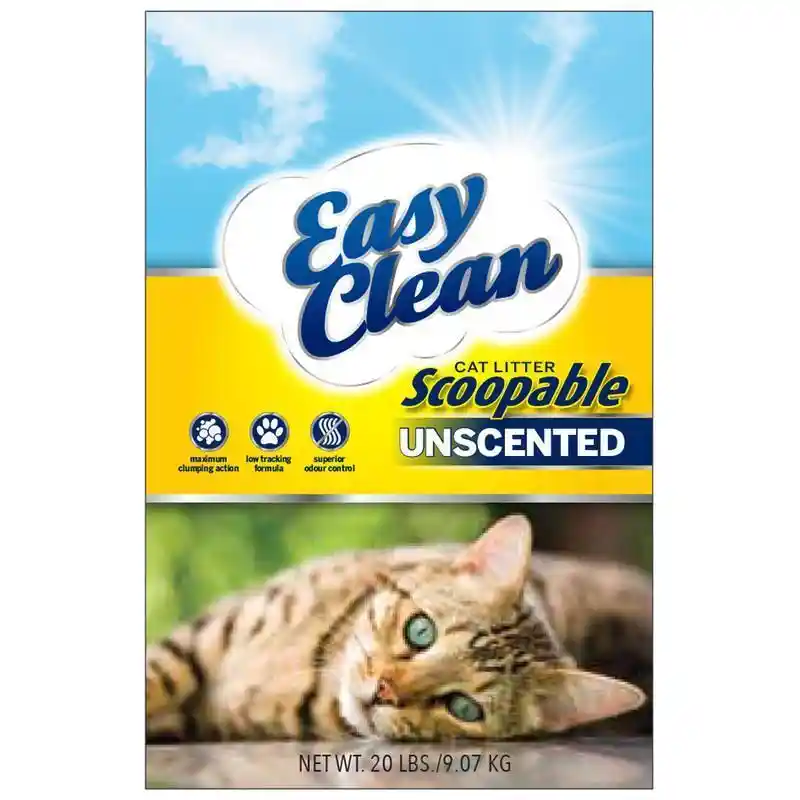 EasyClean Clumping Cat Litter Unscented 20lb