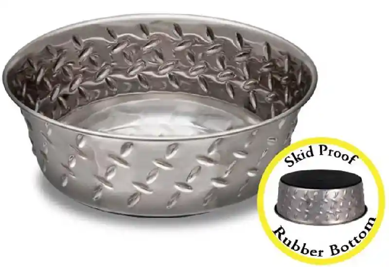 Bowl Diamond Plated 1 Quart
