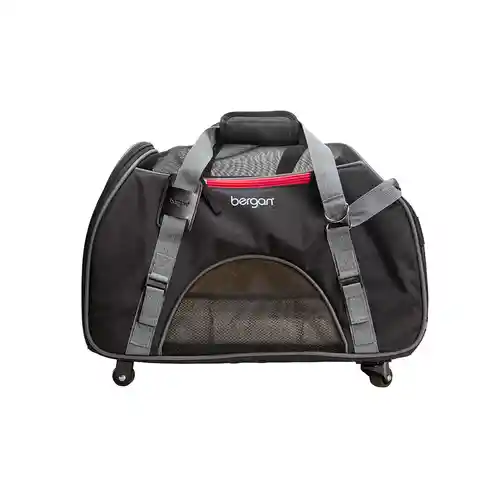 Wheeled Comfort Carrier - Black And Grey