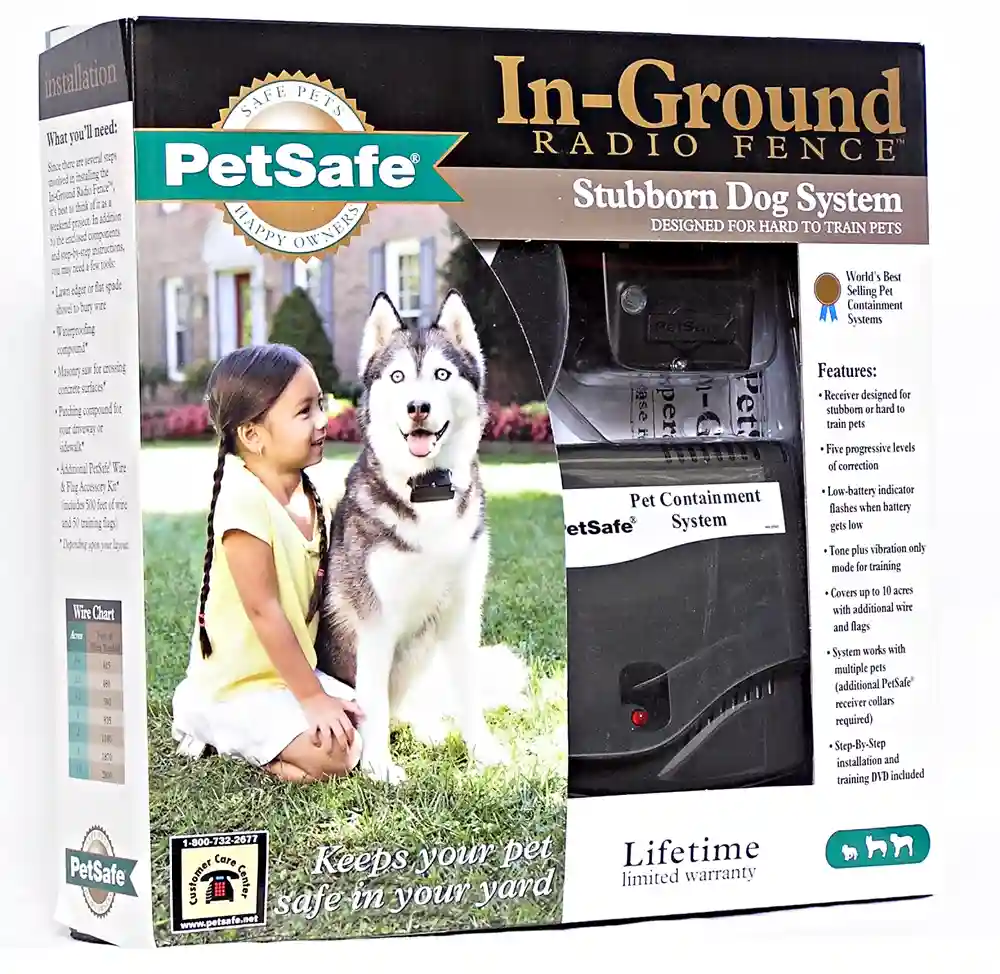 In Ground Stubborn Dog Fence