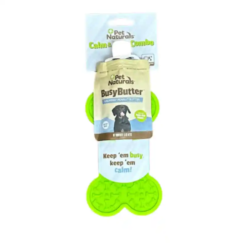 Pet Nats Dog Busy Butter Calm & Lick Mat Combo