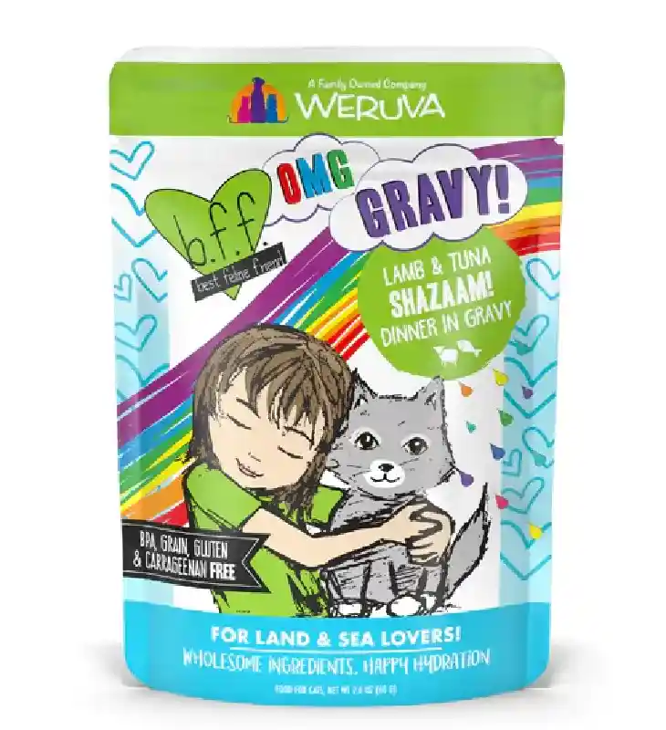 Bff Oh My Shazaam Gf Lamb & Tuna Cat Pouch 2.8-oz