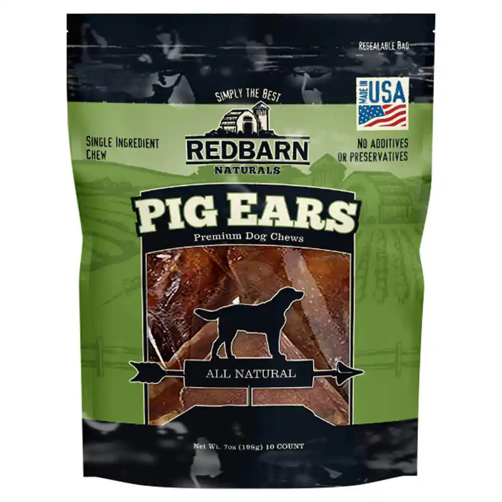 Pig Ears Natural 10pk