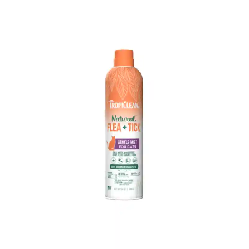 Tropiclean Nat Flea/Tick Cat & Home Easy Mist 14oz