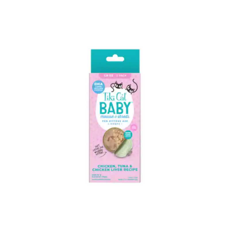 Baby Tuna & Chkn Lvr Mousse 3 Pk 1.9-oz