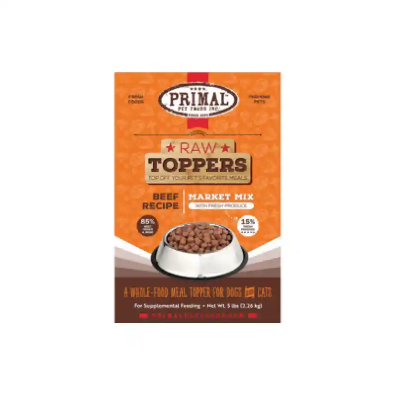 Primal Market Mix Topper Beef 5#