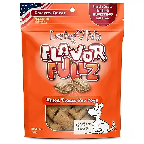 FLAVORFULLZ DOG TREATS CHICKEN 6oz