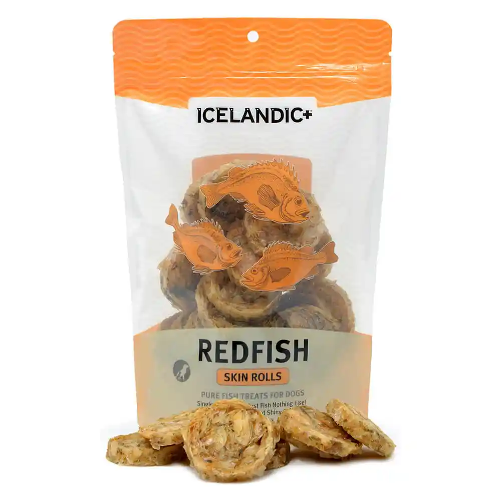 Icelandic Redfish Skin Rolls 3-oz