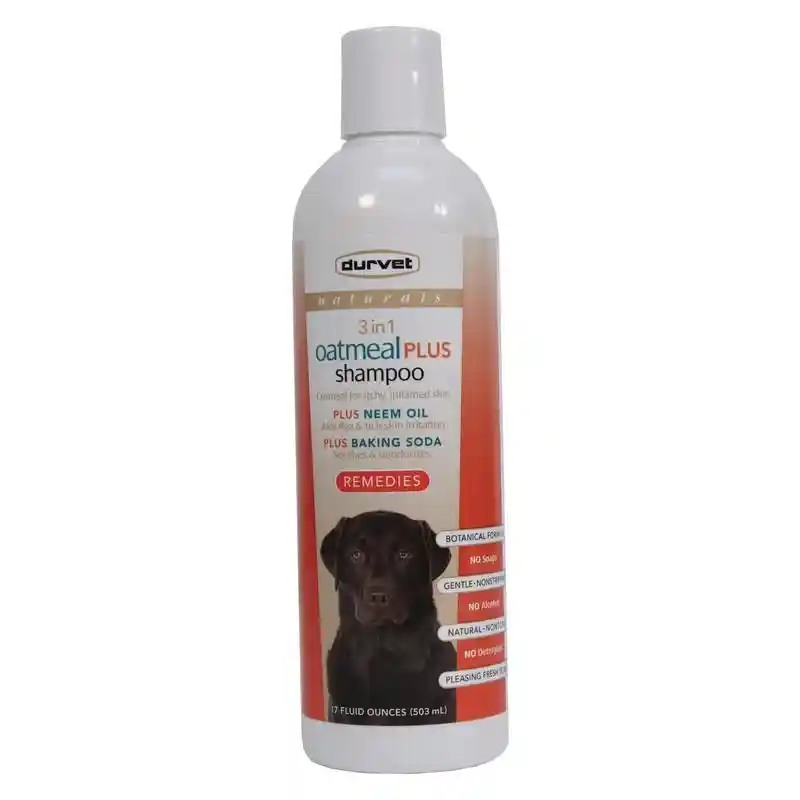 Naturals Remedies 3 in 1 Oatmeal PLUS Shampoo 17oz