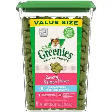 Greenies Feline Salmon Tub 9.75z