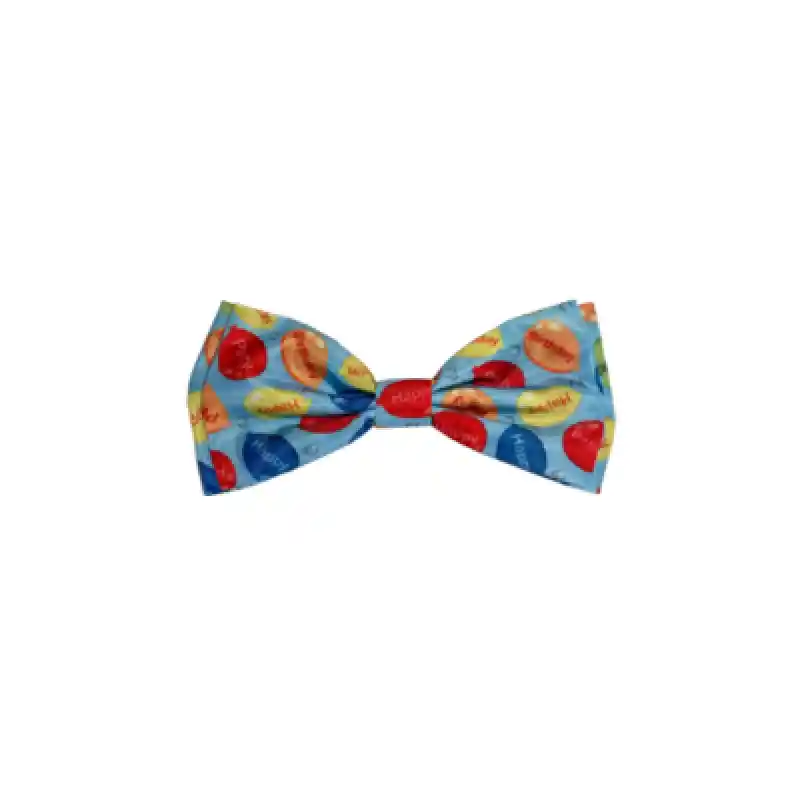 Huxley & Kent Bow Tie Party Time Blue Sm