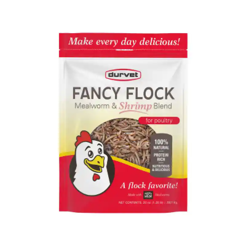 Fancy Flock Mealworm Shrimp 20 Oz