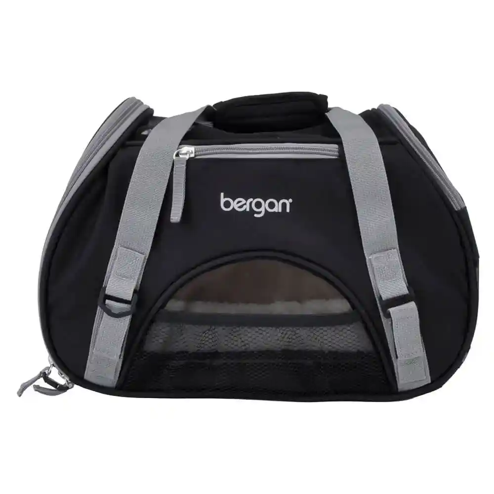 Comfort Carrier Black Grey - 16" L X 8" W X 11" H
