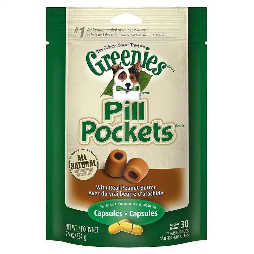 Pill Pockets Peanut Capsule 7.9-Oz