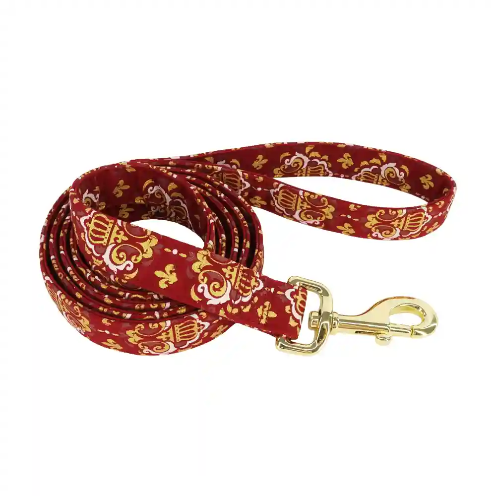 Metallic Leash Burg Crwn 5/8"X6'