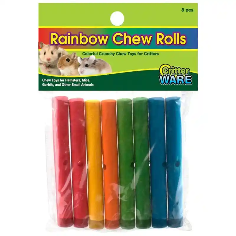 Rainbow Chews Roll Sm Animal Chew Asst 8 Pc