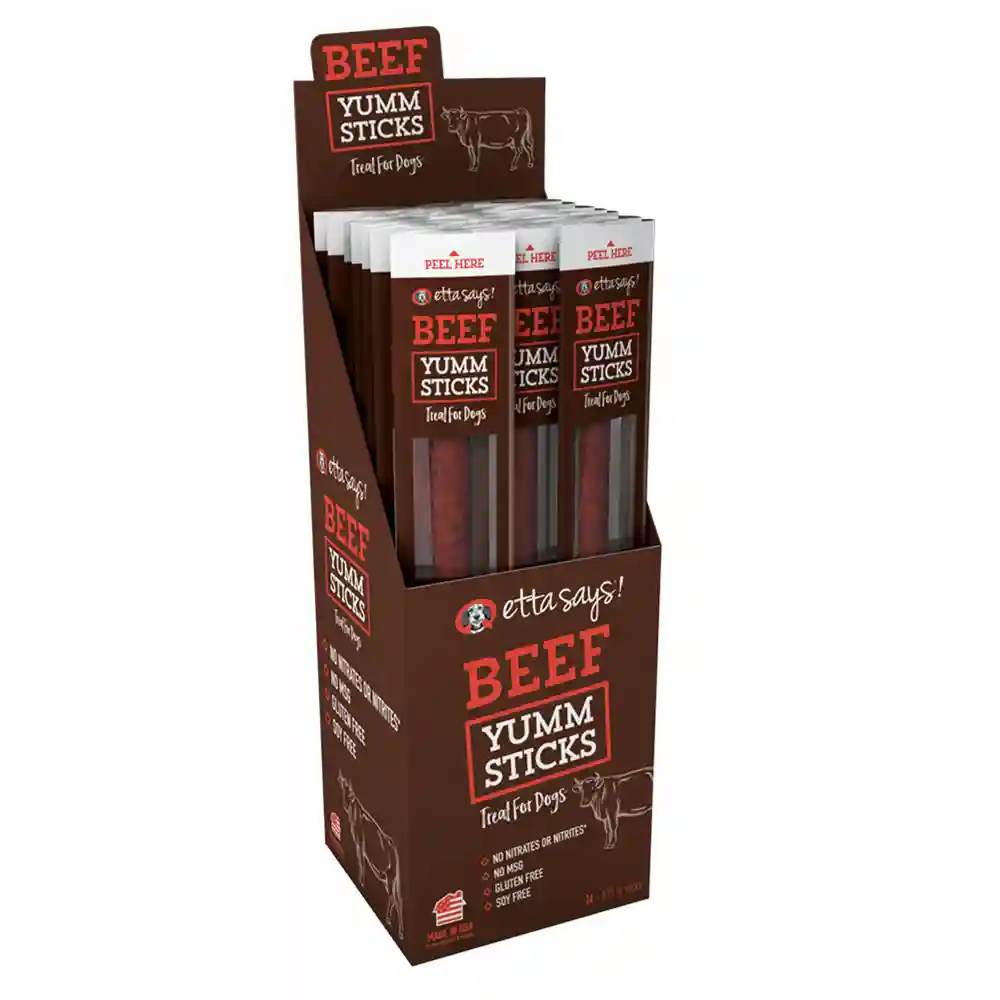 Etta Says Dog Gf Yumm Sticks Beef Each