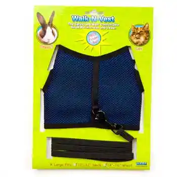 Walk N Vest Xlg W/Leash
