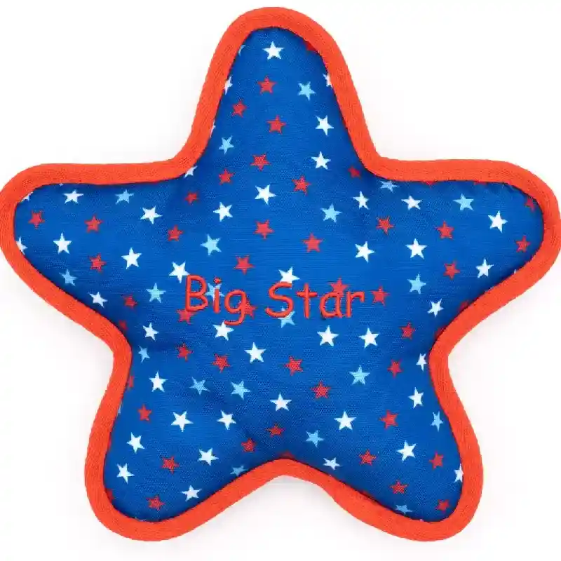 Worthy Dog Star Toy Blue Sm