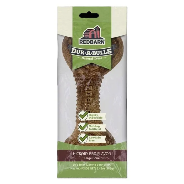 Dur-a-bulls Bone Large Hickory Bbq 1pk